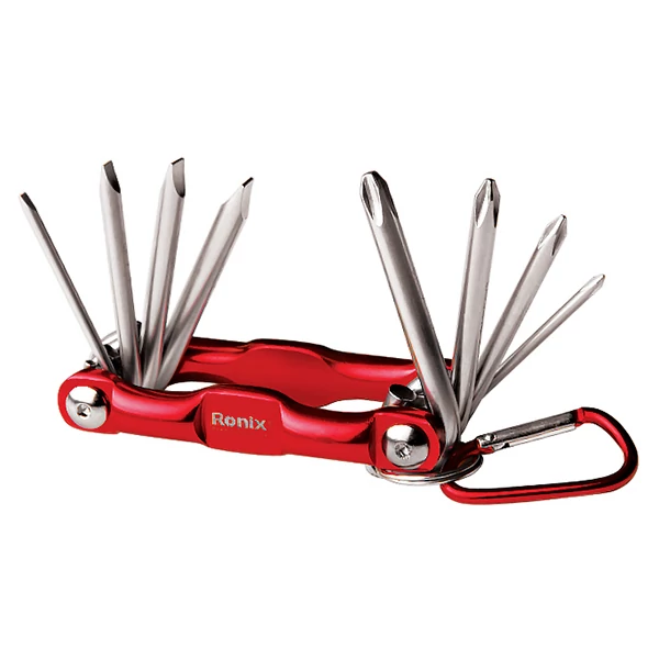 ست پیچ گوشتی چاقویی آلومینیومی 8 عددی رونیکس مدل RH-2901