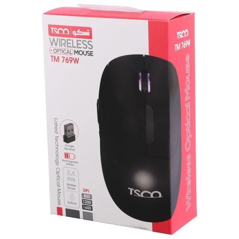 ماوس بی سیم تسکو مدل TM 769W