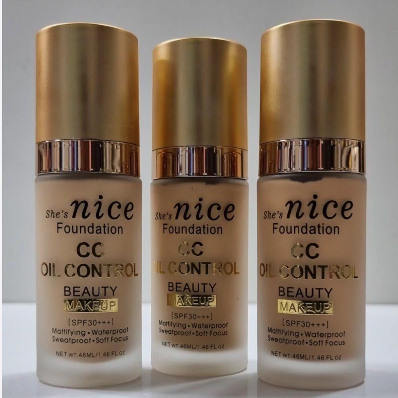 کرم پودر اورجینال نایس مدل CC با پوشش مخملی درسه سه شماره
