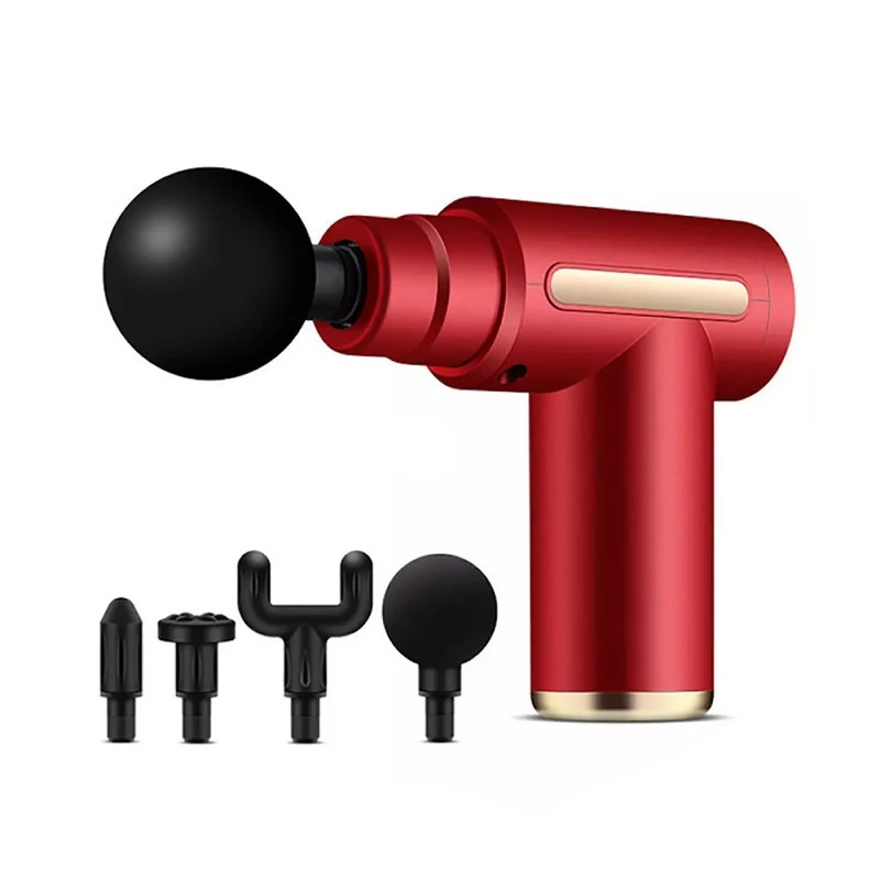 ماساژور تفنگی وارداتی با 4 سری متفاوت(اصلی) ، ماساژور حرفه ای ، دستگاه ماساژور ، ماساژور شارژی ، پسکرایه