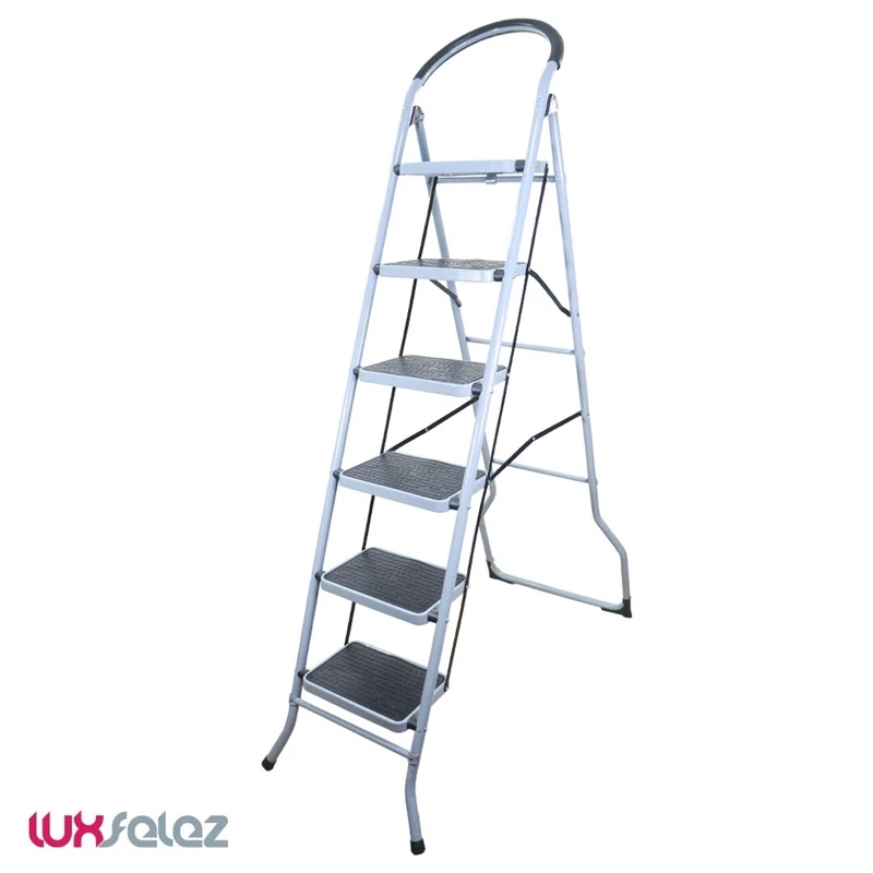 نردبان ایران پایه مدل شش پله(پس کرایه)