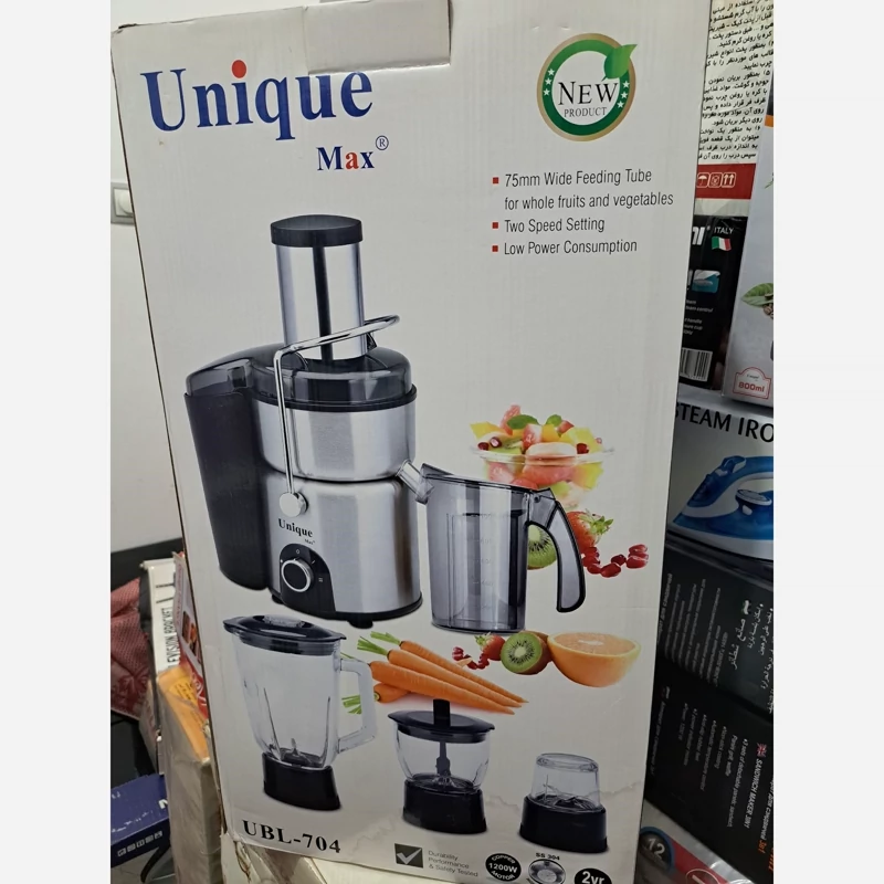 آبمیوه گیر چهار  کاره یونیک مدل 704