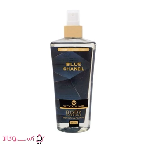 بادی اسپلش مردانه وودلایک مدل blue chanel حجم 250 میل در آسوکالا