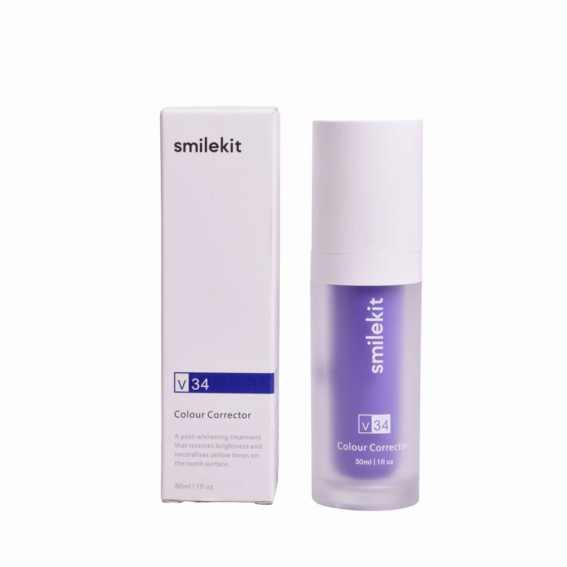سفید کننده دندان Smilekit اسمایل کیت بنفش V34 (پس کرایه)