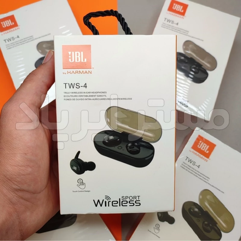 هندزفری بلوتوثی مدل TWS-4 برند JBL ایرپاد
