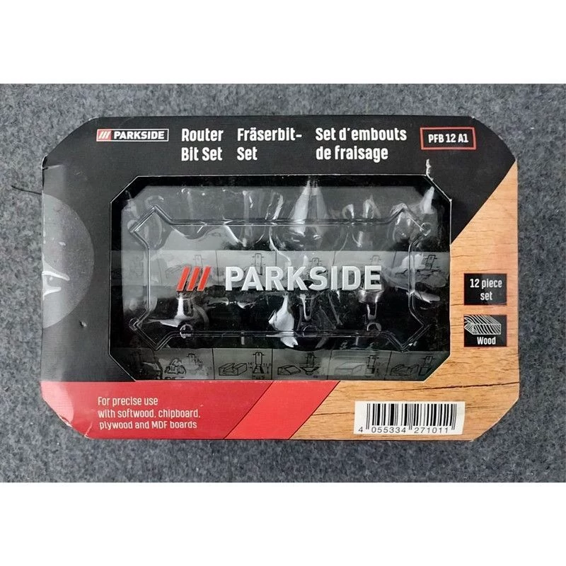 تیغ اور فرز پارکساید آلمان مدل PFB 12 A1 مجموعه 12 عددی ( پس کرایه )