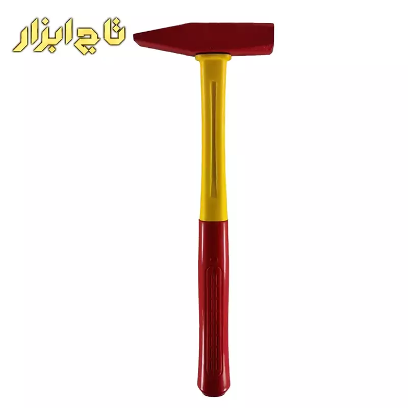 چکش مهندسی 200 گرمی ایران پتک دسته پلاستیکی 28 سانتی متری