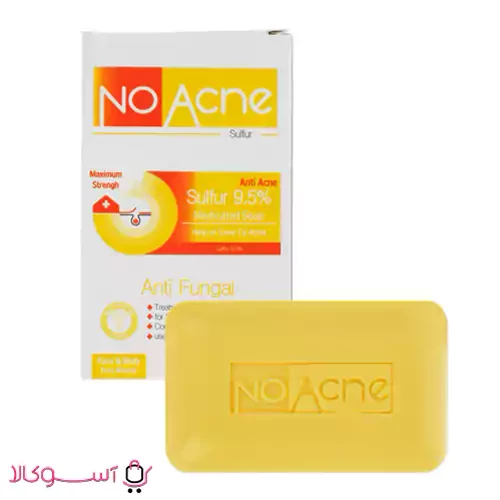 صابون گوگرد ضد قارچ و ضد آکنه نوآکنه حجم 100 گرم 