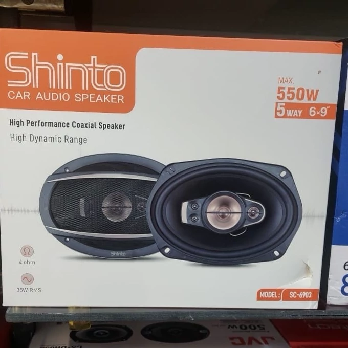 بلندگو بیضی شینتو مدل 6903 . باند شینتو . باند بیضی