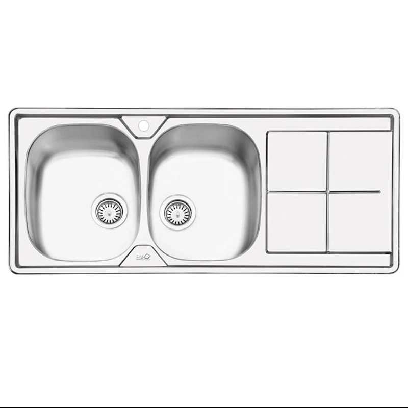 سینک ظرفشویی ایلیا استیل مدل 2041 فانتزی (پس کرایه)