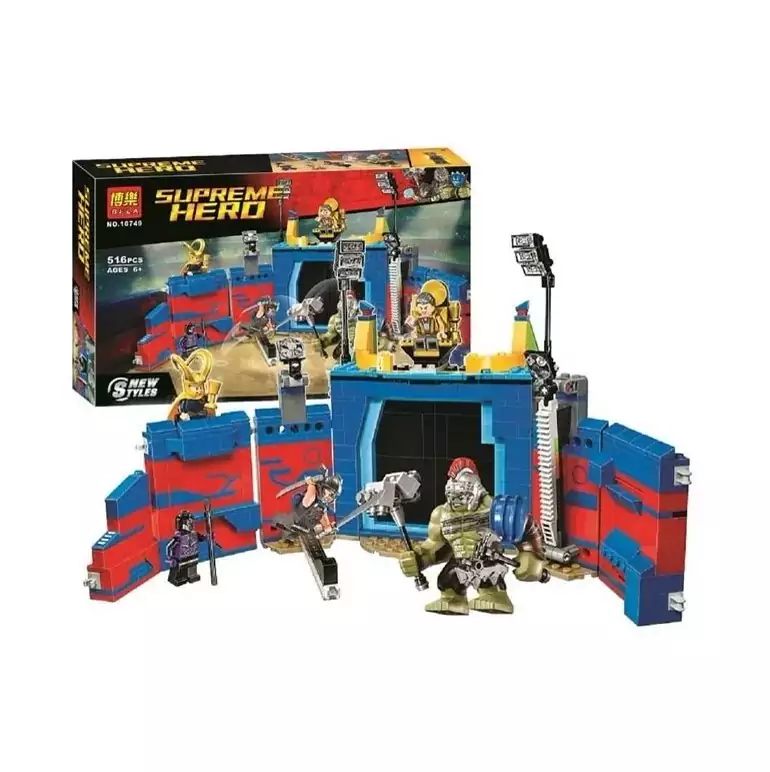 لگو نبرد قهرمانان هالک و ثور مدل 10749