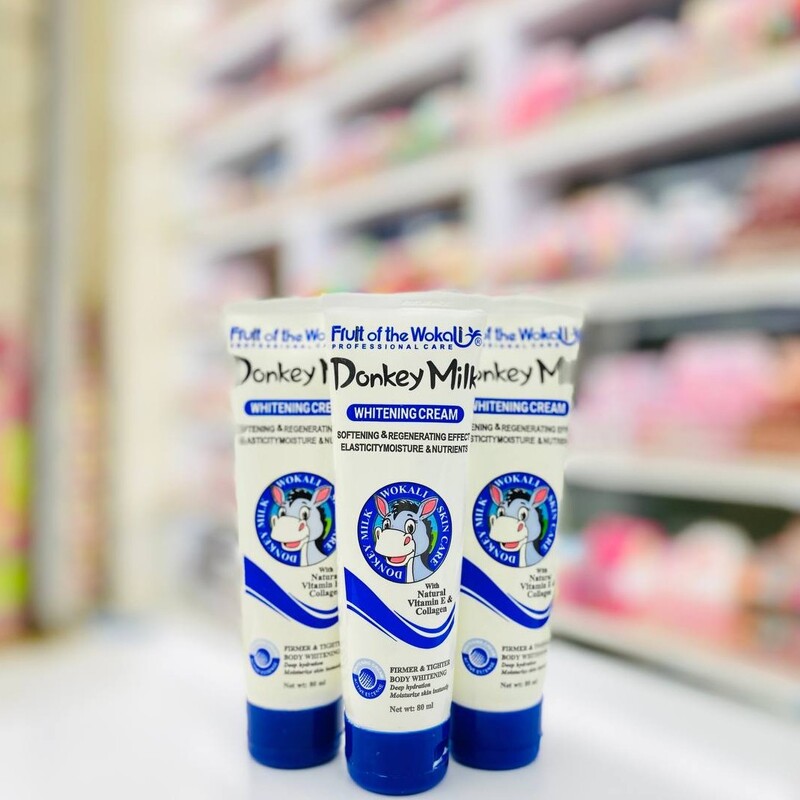 کرم سفید کننده و روشن کننده شیر الاغ وکالی مدل تیوپی