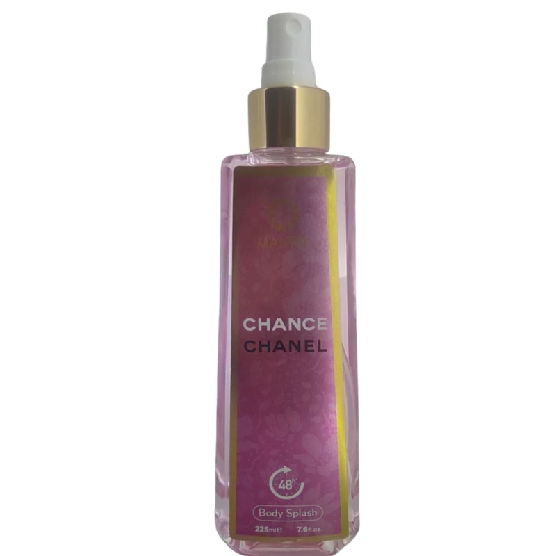 بادی اسپلش زنانه مانتره مدل چنس چنل (Chance Chanel) حجم 225 میلی لیتر