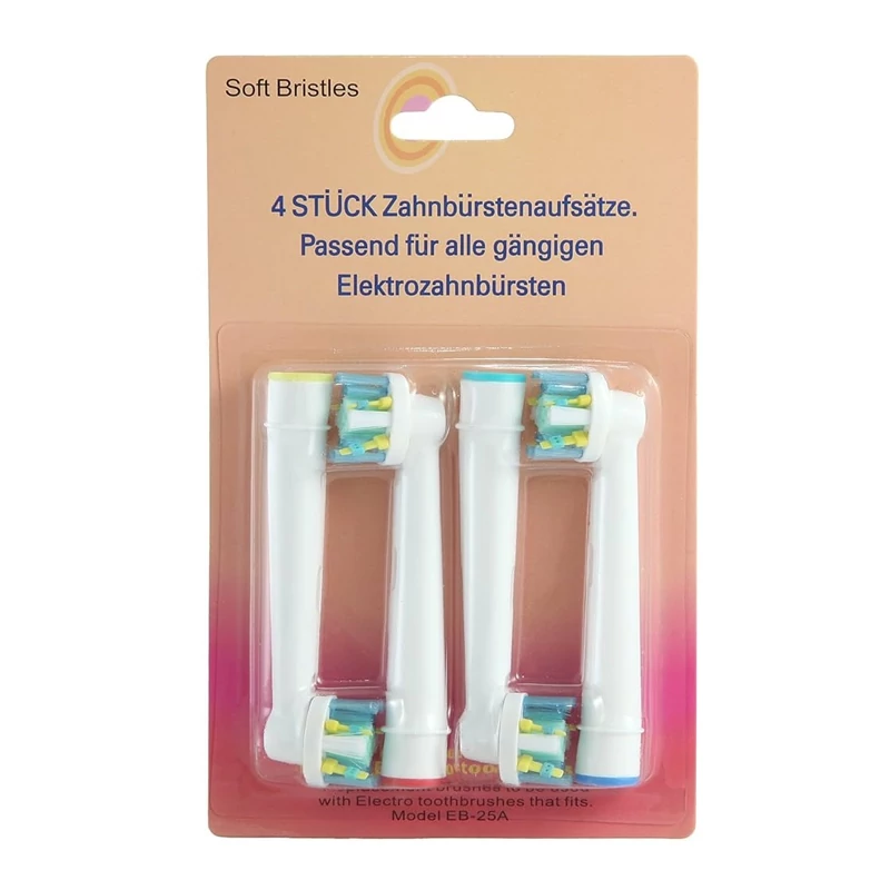 سری یدکی مسواک برقی مدل EB-25A (4 عددی)