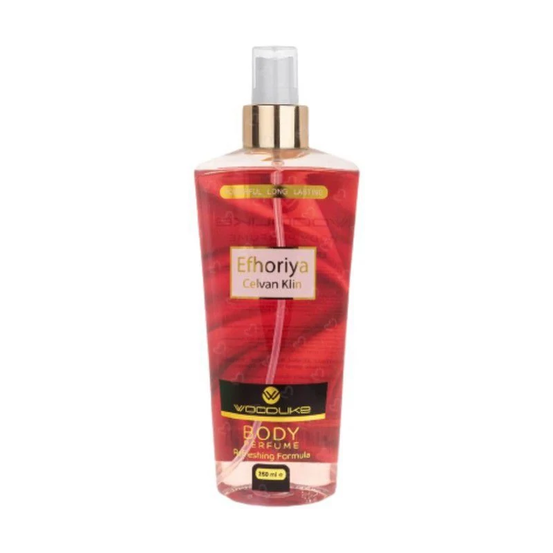 بادی اسپلش زنانه وودلایک مدل Efhoriya Celvan klin حجم 250میلی لیتر
