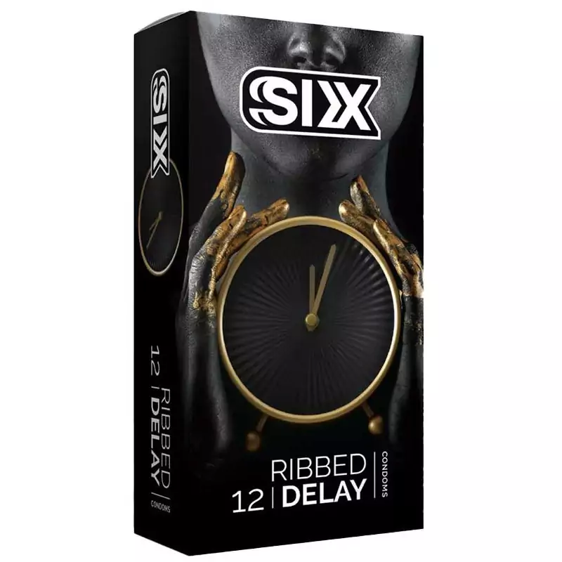 سیکس  کاندوم 12 عددی  Ribbed Delay 