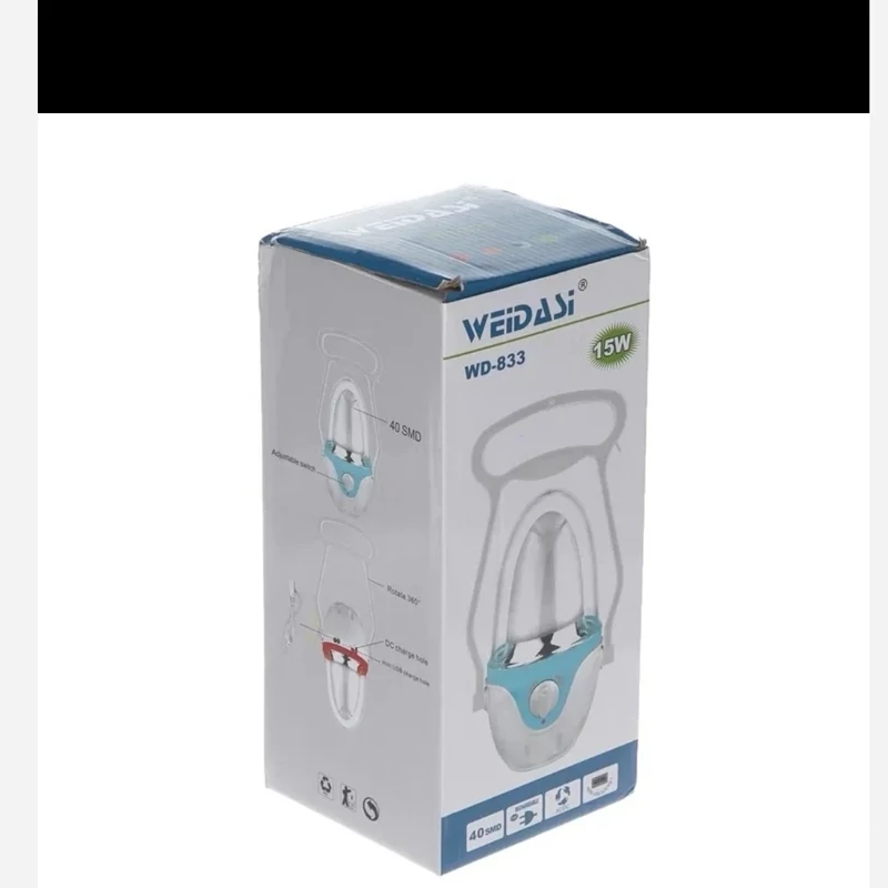 چراغ اضطراری فانوسی ویداسی مدل wd-833