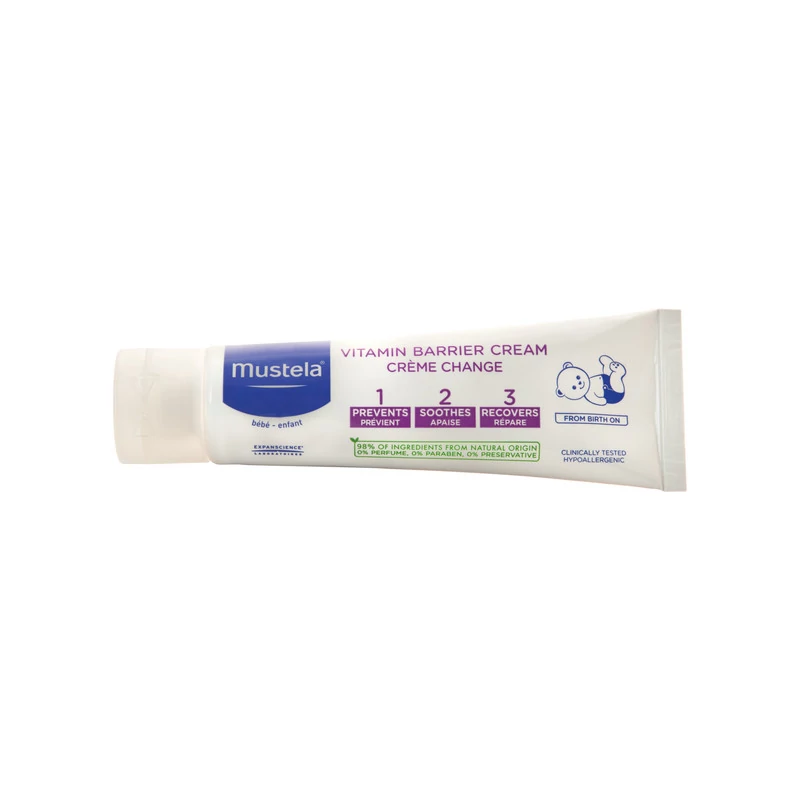 کرم سوختگی پای کودک موستلا Mustela سه کاره حجم 50 میل