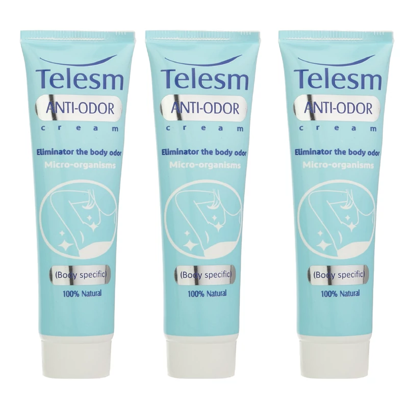 کرم ضد تعریق بوی بد بدن و رفع تیرگی طلسم پک 3 عددی (اصل اصل)