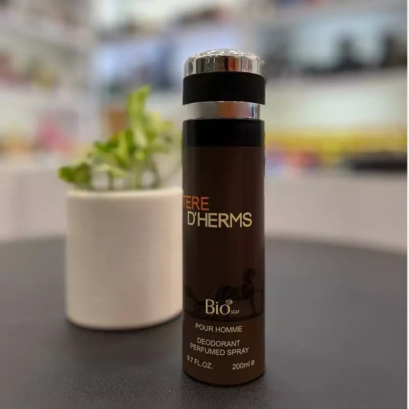 اسپری خوشبو کننده مردانه بیو استار رایحه تق هرمس حجم 200 میلی لیتر