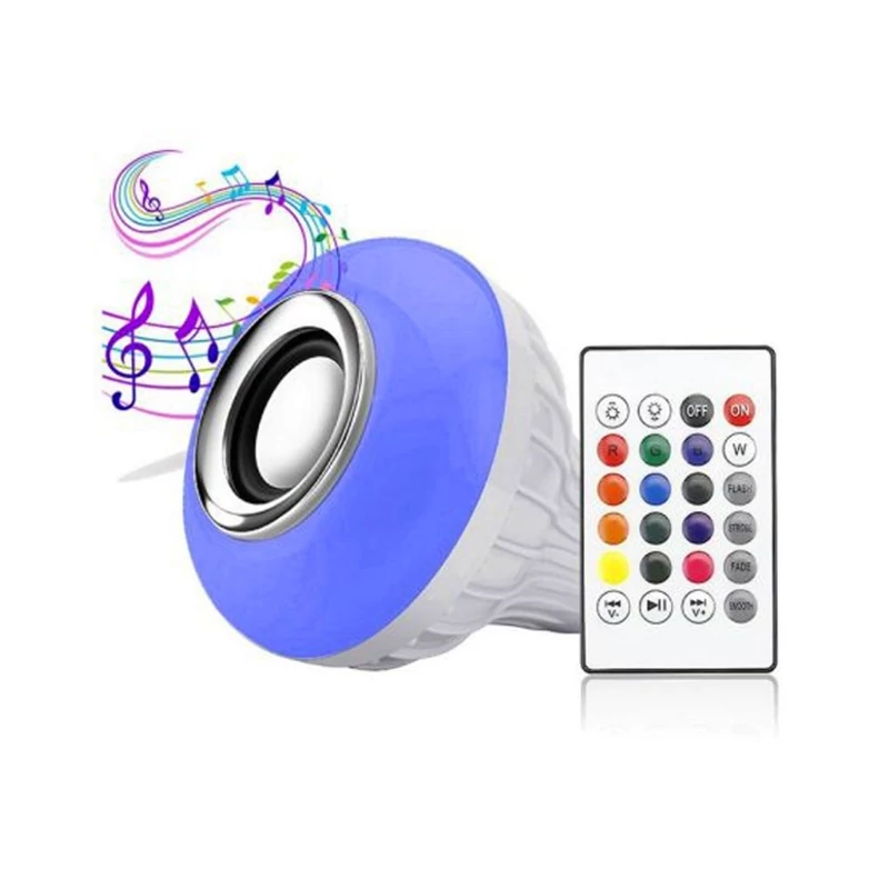  لامپ موزیکال اسپیکر بلوتوث  Music Bulb غرفه ربیع