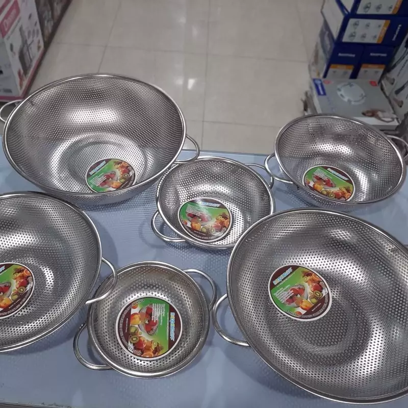 ست آبکش  استیل نگیر 6 عددی پانچ مارک یونیک