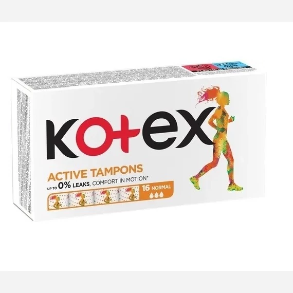 تامپون کوتکس مدل Active Normal تعداد 16 عددی