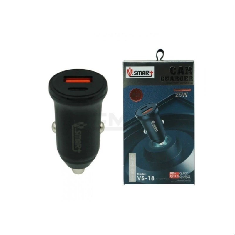 شارژر فندکی 25 وات وی اسمارت مدل VS-18
