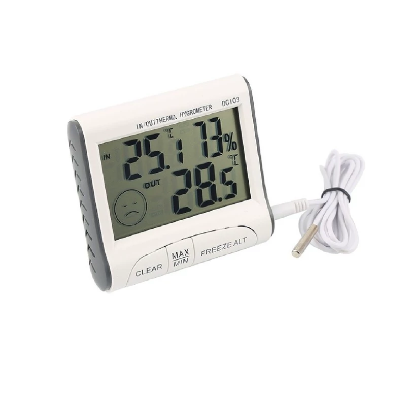 دماسنج و رطوبت سنج دیجیتالی DC103