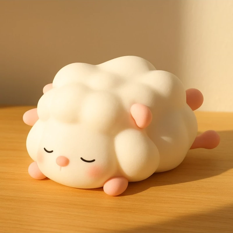 چراغ خواب سیلیکونی گوسفند