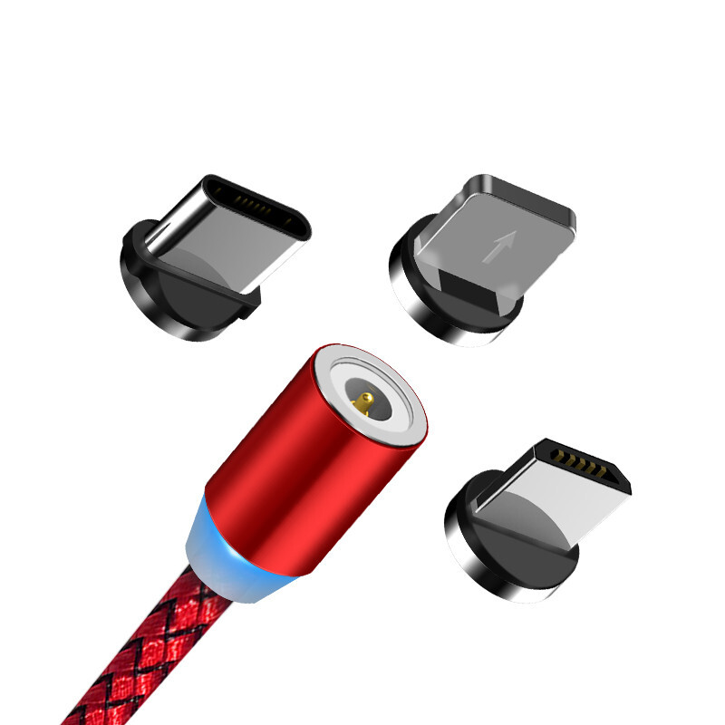 کابل مغناطیسیUSB به Lighting.Micro.Type-C USB Port