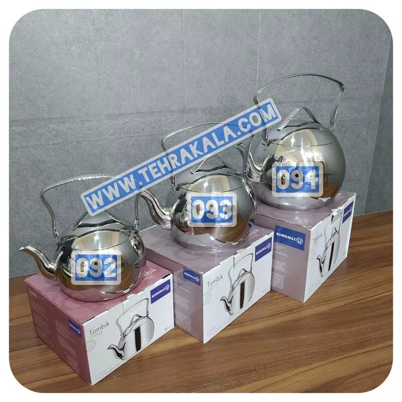 کتری استیل کرکماز 2 لیتر مدل 093