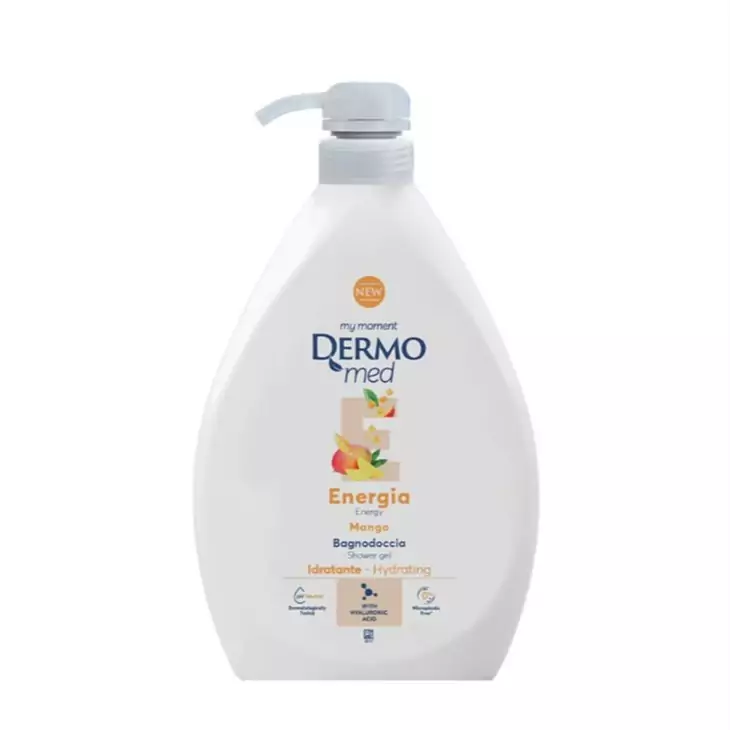 شامپو بدن درمومد مدل Energy حجم 1000 میلی لیتر