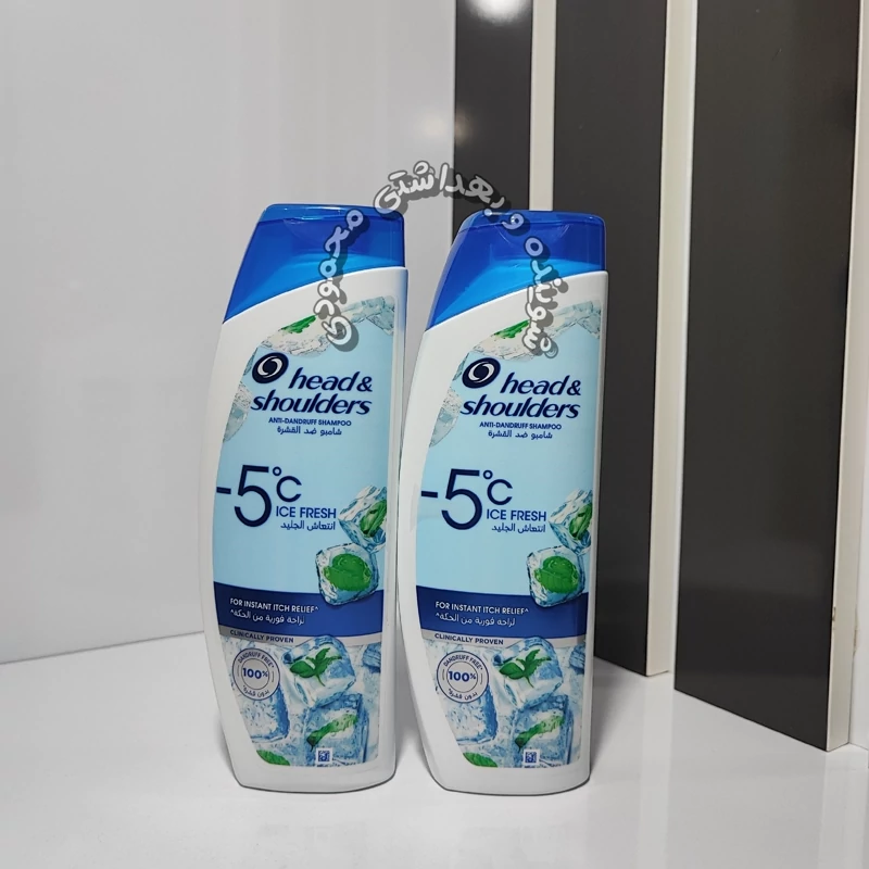 شامپو شولدرز سفارشی مدل منفی 5 درجه یخی ضد شوره مناسب انواع مو 400 میل 