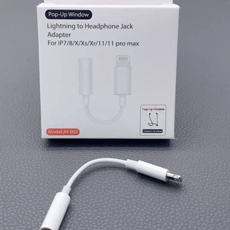 کابل تبدیل جک 3.5 م م به سری آیفون