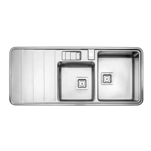 سینک ظرفشویی استیل البرز مدل 856 توکار 