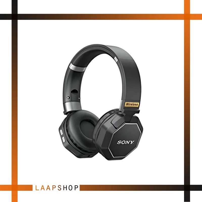 هدفون بلوتوث مارک SONY مشخصات محصول مدلSN-25 Aux و رم خور رنگبندی