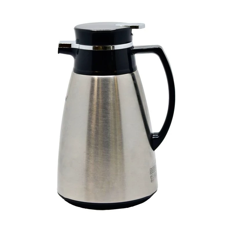 فلاسک 1 لیتر استیل شیشه صورتی یونیک کد 1821