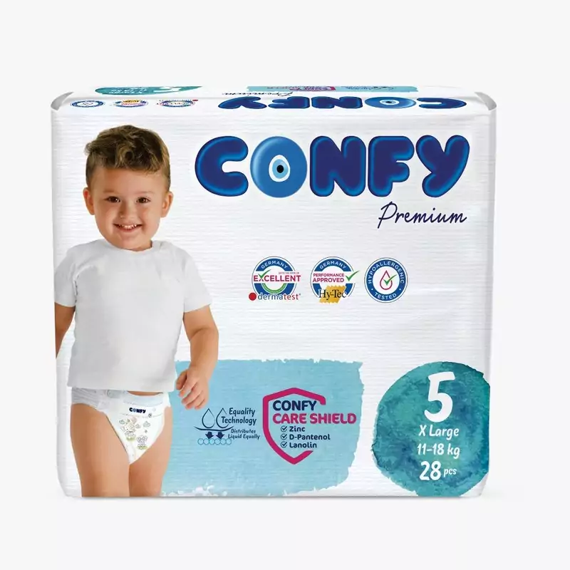 پوشک سایز 5 کانفی 28 عددی