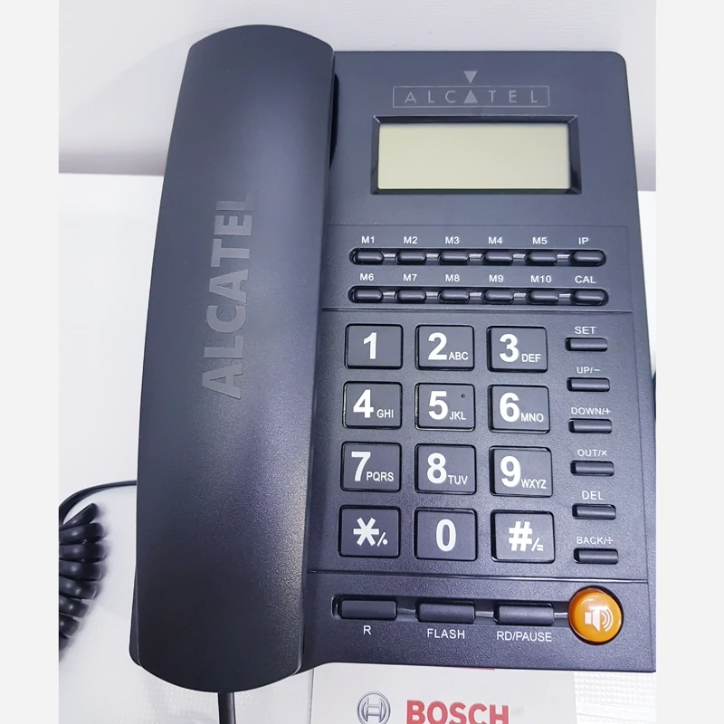 تلفن رومیزی  سیمی رنگ مشکی مدل Noise Less 3