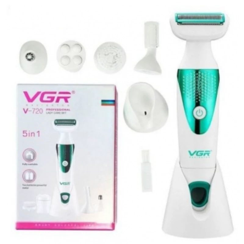اپیلیدی ست اصلاح موی بدن بانوان وی جی ار مدل V-720