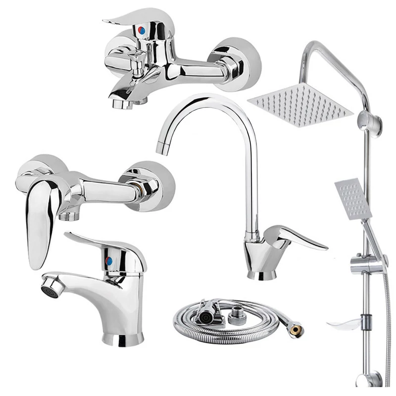 ست شیرآلات مدل اوج پلاس مجموعه 6 عددی