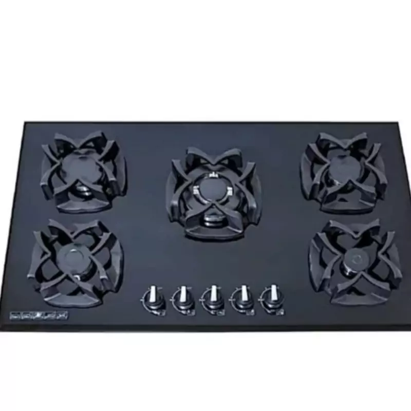 گاز صفحه ای شیشه چدن گل با ده سال گارانتی (پس کرایه)