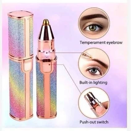 موزن دو کاره شارژی صورت و ابرو بلاولس مدل HX-203A