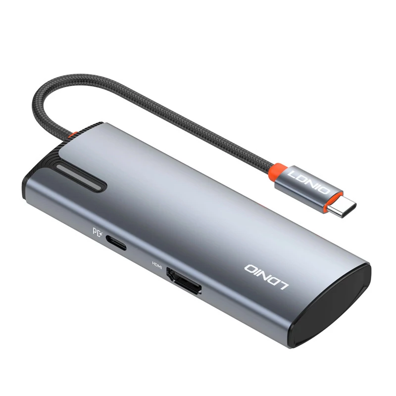 هاب 5 پورت USB-C الدینیو مدل DS-15H