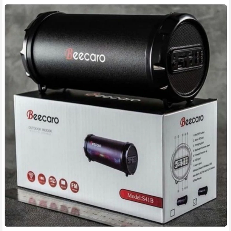 اسپیکر بلوتوثی و قابل حمل Beecaro مدل S41