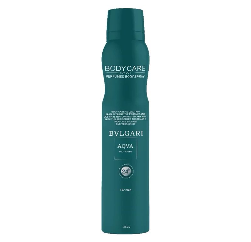 اسپری مردانه بادی کر رایحه آکوا بولگاری (AQVA BVLGARI)