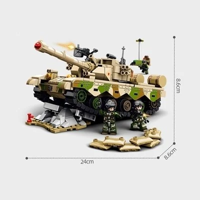 لگو تکنیک تانک تیر پرتاب کن 719 قطعه مدل Sembo 203159