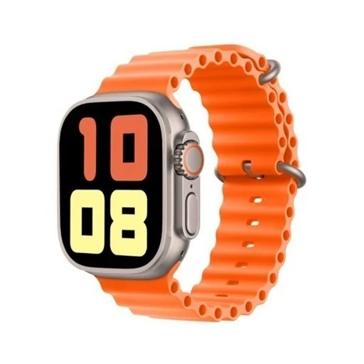 پک ساعت هوشمند الترا و ایرپاد پرو مدل HW-89 ULTRA2 با 7 بند متنوع و قاب ساعت