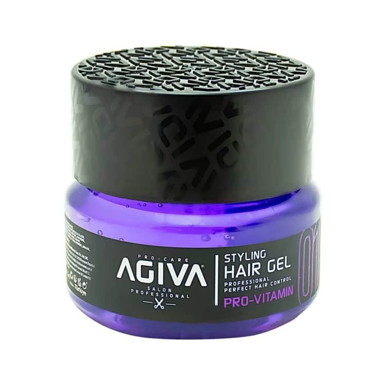 ژل مو 01 آگیوا بنفش مدل Pro Vitamin حجم 200 میل